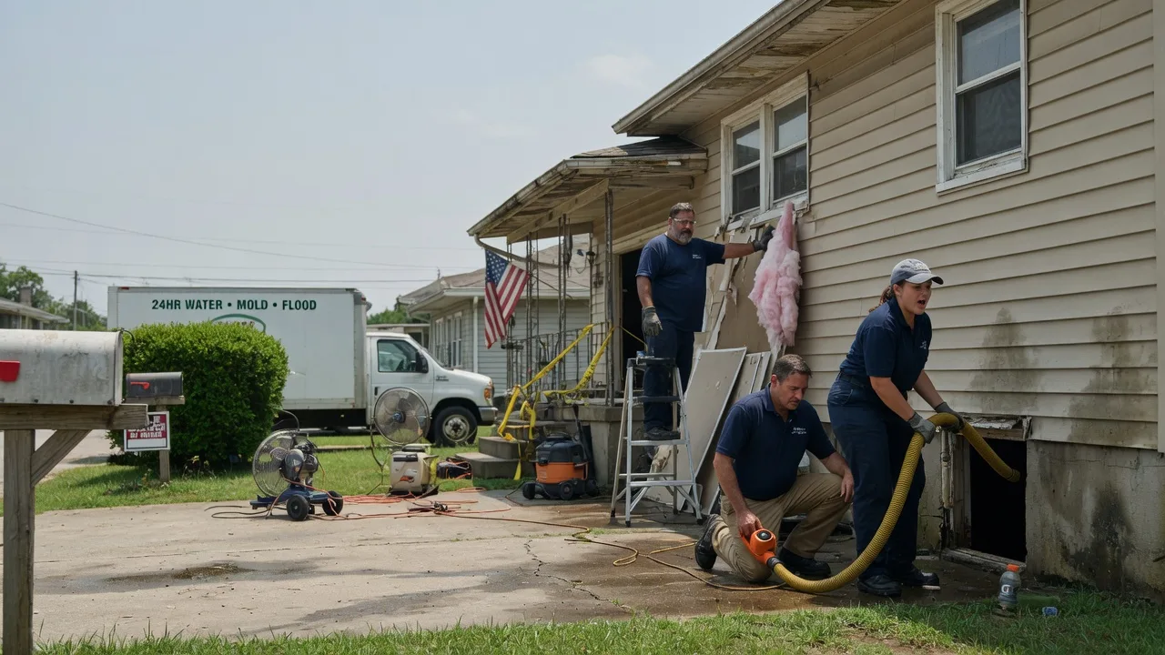 Water Damage Repair in Merigold, MS near me